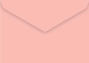 Baby Pink C6 Envelope