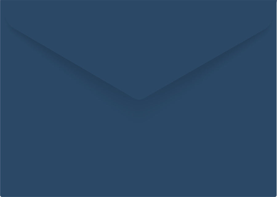 Navy Blue C6 Envelope