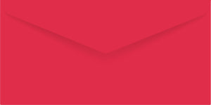 Crimson Red DL Envelope