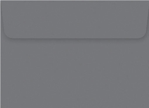 Dark Grey C5 envelope made from smooth matte 135gsm