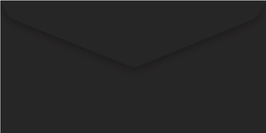 DL Matte Black Envelope