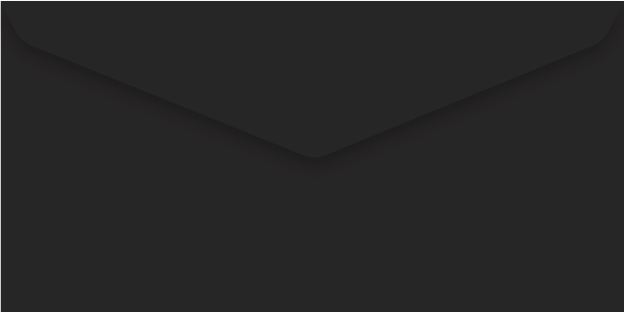 DL Matte Black Envelope