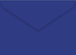 Royal Blue C5 envelope