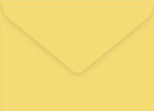 Yellow C5 banker envelope