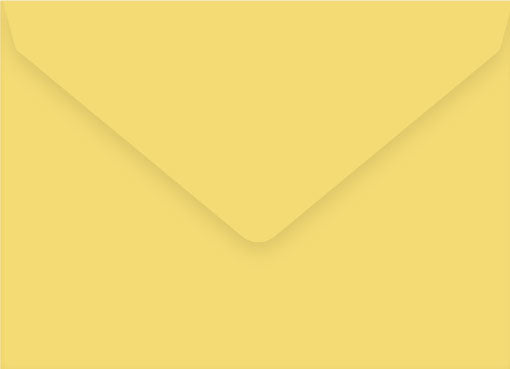 Yellow C5 banker envelope