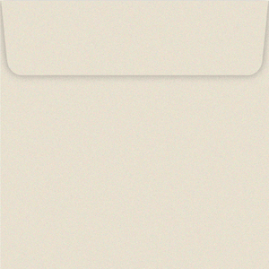 150mm square opal metallic envelope
