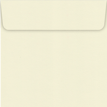 Textured Cream 130mm square envelope