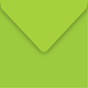 Modern Green 130 x 130mm Envelope