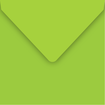 Modern Green 130 x 130mm Envelope