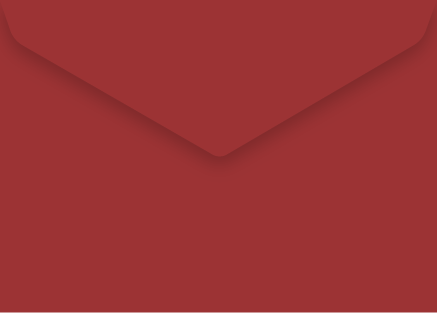 Crimson Red C6 Envelope