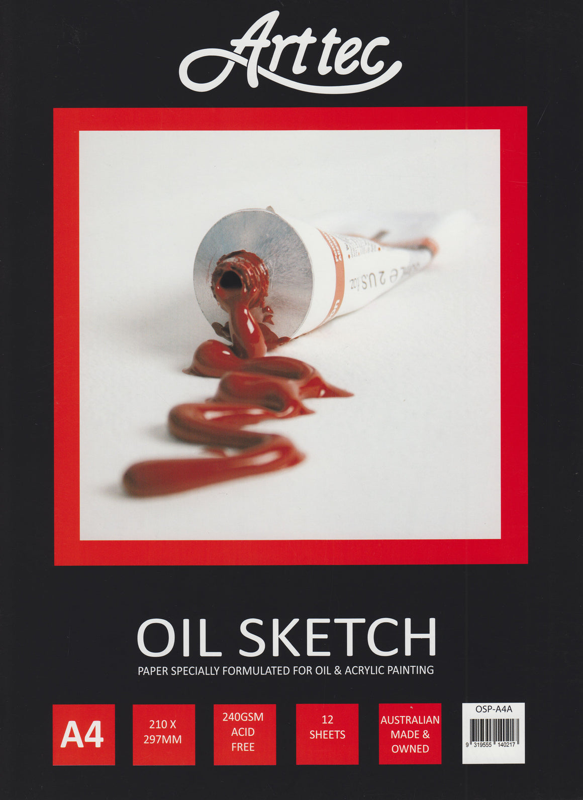 Arttec A4 Oil Sketch Pad