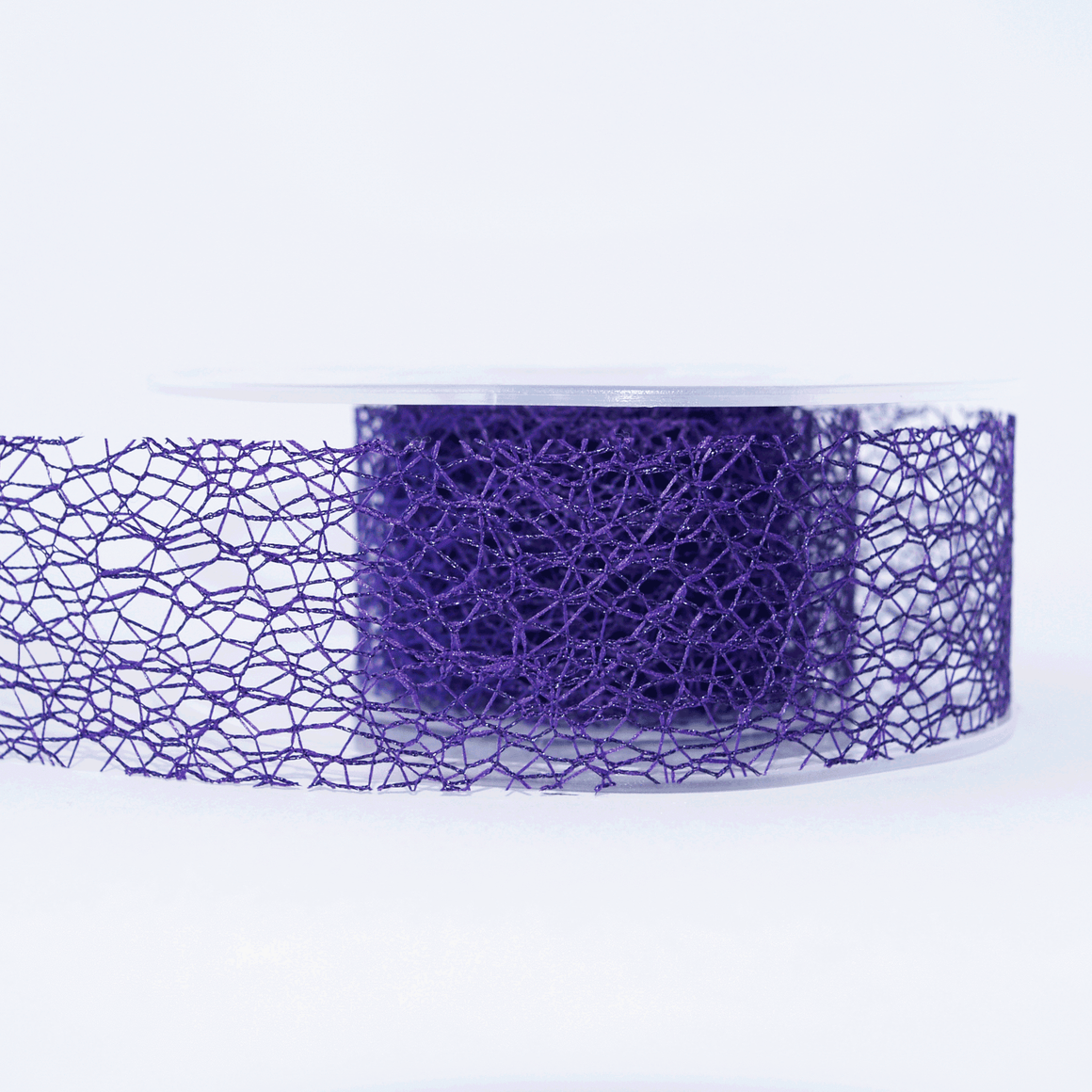 Mesh Ribbon Purple - 5mt Length