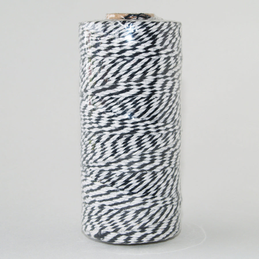 Bakers Twine Black and White