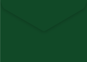Forest Green C6 envelopes