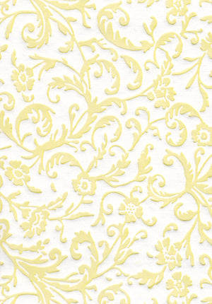 Florentine Lemon A4 Paper