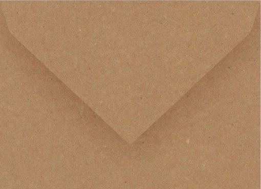 Vintage Kraft C5 Envelope
