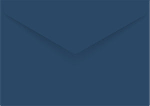 Navy Blue C6 Envelope