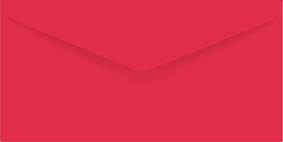 Crimson Red DL Envelope