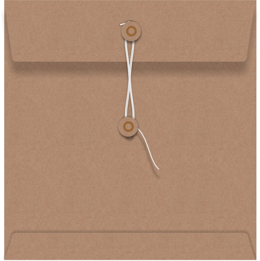 Kraft String Seal 150 x 150mm Envelope